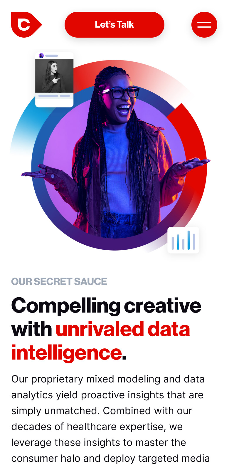 Website design for Cardinal Digital Marketing